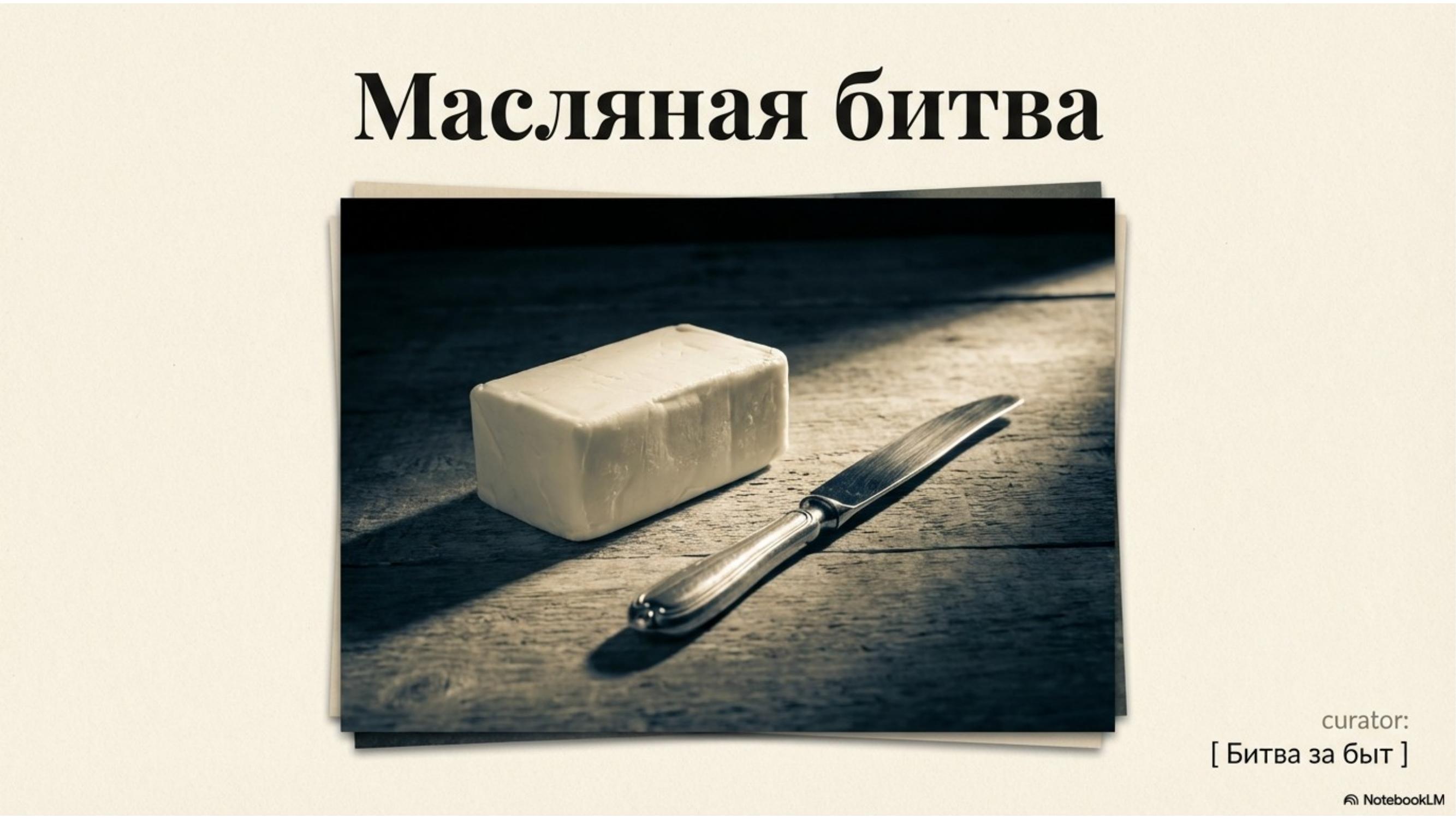 Масляная битва